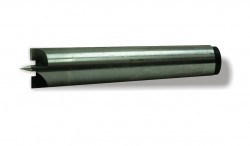 Vierzack Konus MK3 D=25x120 mm gehärtet und geschliffen