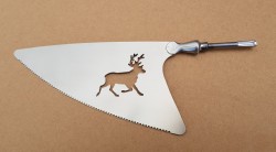 Pizza/Cake Knife "Moose" Stainless Steel approx. 145x65 mm