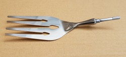 Fish Fork Stainless Steel approx. 120x45 mm