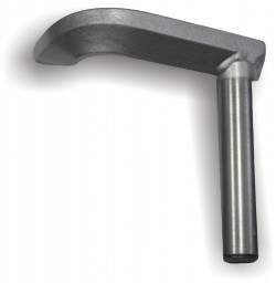 Tool Rest Top R=58 mm for Internal Bowl Turning