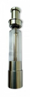 Pump-N-Grind Peppermill from Stainless Steel